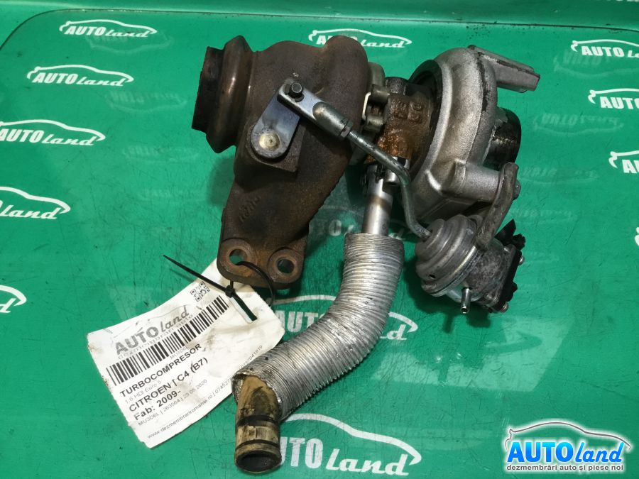 Turbo CITROEN C4 (B7) 2009-2025 Cod 9673283680