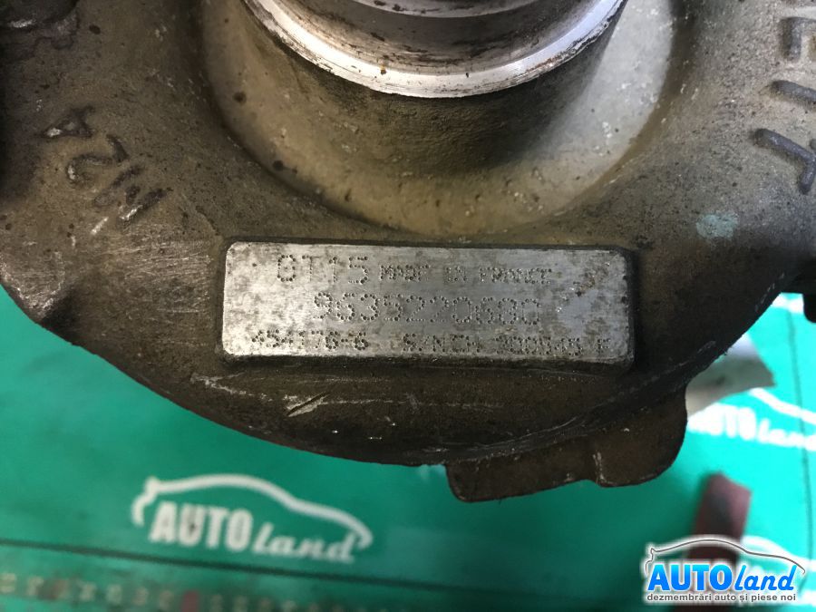 Turbo CITROEN XSARA (N1) 1997-2005 Cod 9635220680