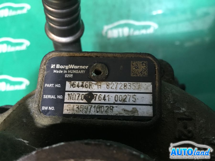 Turbo DACIA LOGAN MCV (KS_) 2007-2025 Cod 82728353