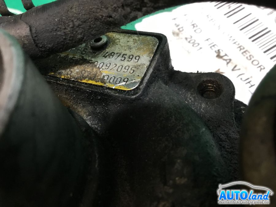 Turbo FORD FIESTA V (JH_,JD_) 2001-2025 Cod 54359710009