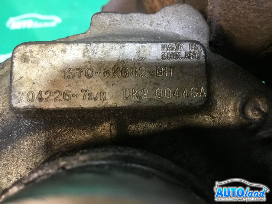 Turbo FORD MONDEO III (B5Y) 2000-2003 Cod 1S7Q6K682BH