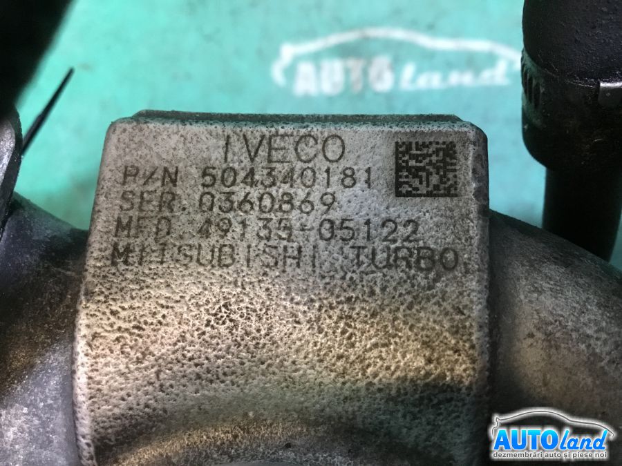 Turbo IVECO Daily VI 2014-2025 Cod 504340181