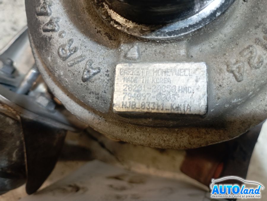 Turbo KIA SPORTAGE (SL) 2010-2026 Cod 282012A850