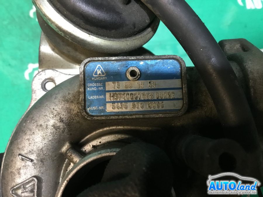 Turbo LANCIA YPSILON 2003-2025 Cod 54359700005