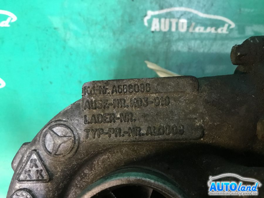 Turbo MERCEDES-BENZ A-CLASS (W168) 1997-2004 Cod A668096