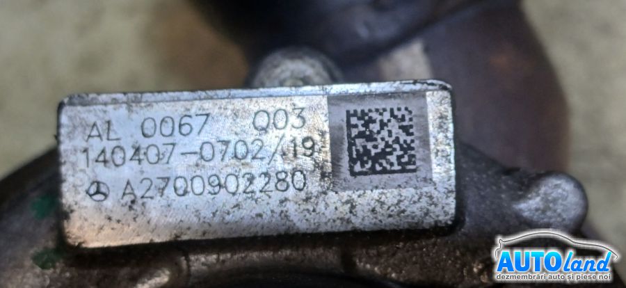 Turbo MERCEDES-BENZ B-CLASS (W246) 2011-2025 Cod A2700902280