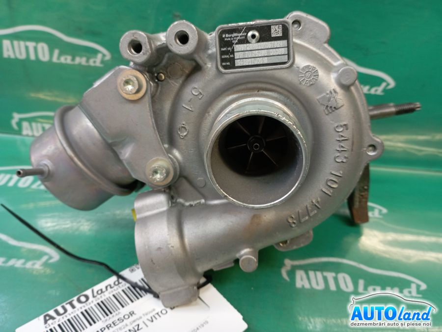 Turbo MERCEDES-BENZ VITO bus (W639) 2003-2025 Cod 54389880018