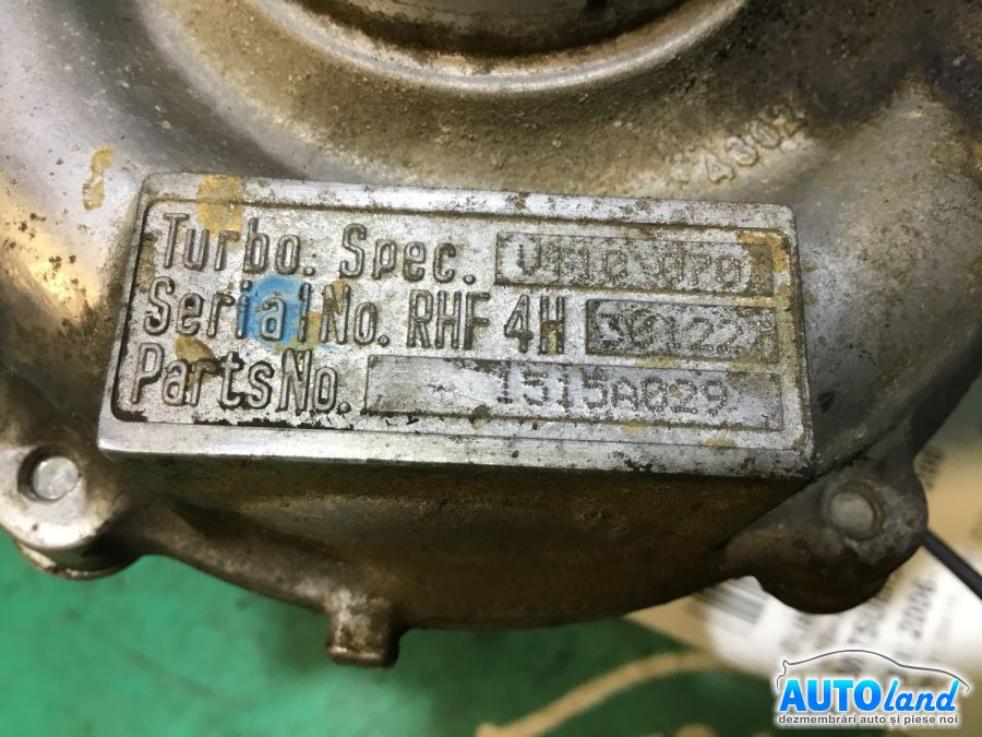 Turbo MITSUBISHI L 200 2006-2025 Cod 1515A029