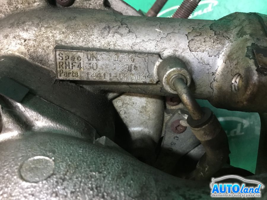 Turbo NISSAN NAVARA (D21) 1997-2025 Cod 14411VK500