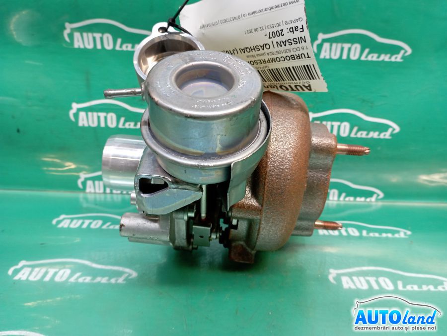 Turbo NISSAN QASHQAI (J10,JJ10) 2007-2025 Cod 54389880018