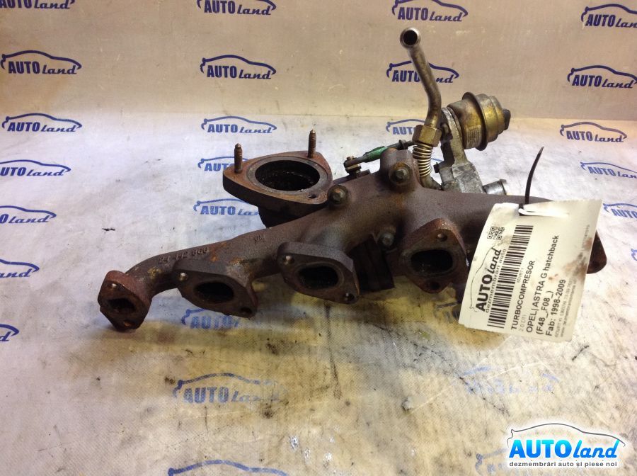 Turbo OPEL ASTRA G hatchback (F48_,F08_) 1998-2009 Cod 24442214