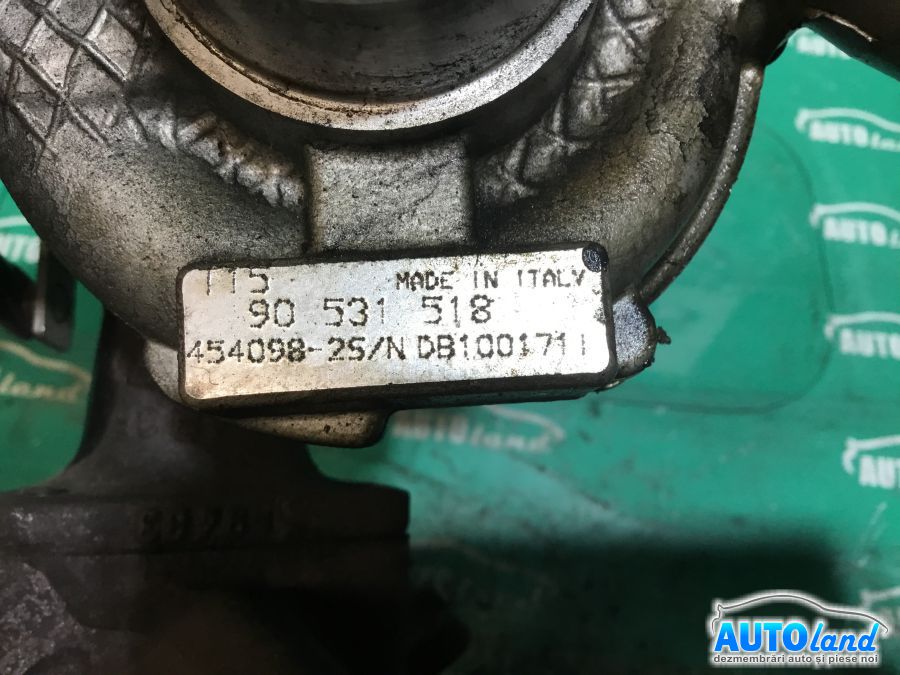 Turbo OPEL ASTRA G hatchback (F48_,F08_) 1998-2009 Cod 90531518