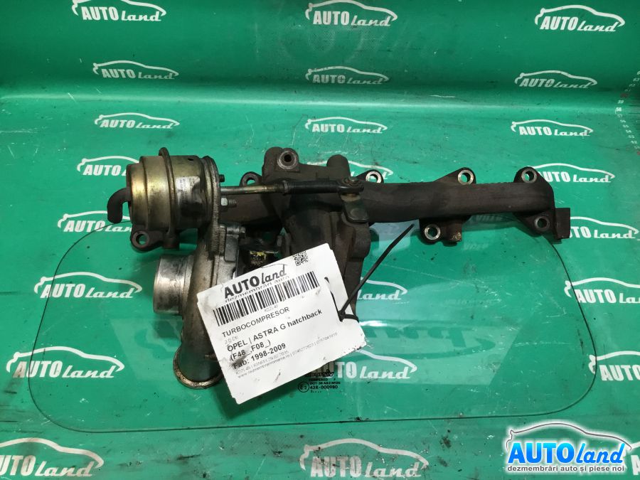 Turbo OPEL ASTRA G hatchback (F48_,F08_) 1998-2009 Cod 90531518