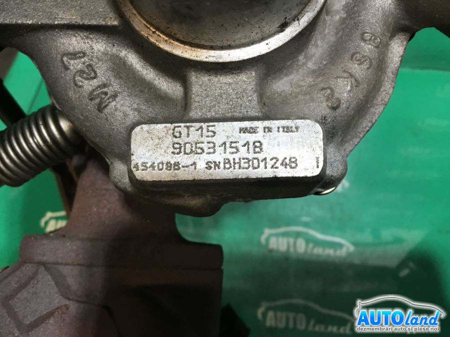 Turbo OPEL ASTRA G hatchback (F48_,F08_) 1998-2009 Cod 90531518