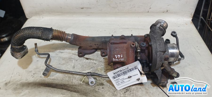 Turbo OPEL ASTRA J hatchback 2009-2026 Cod 55583588