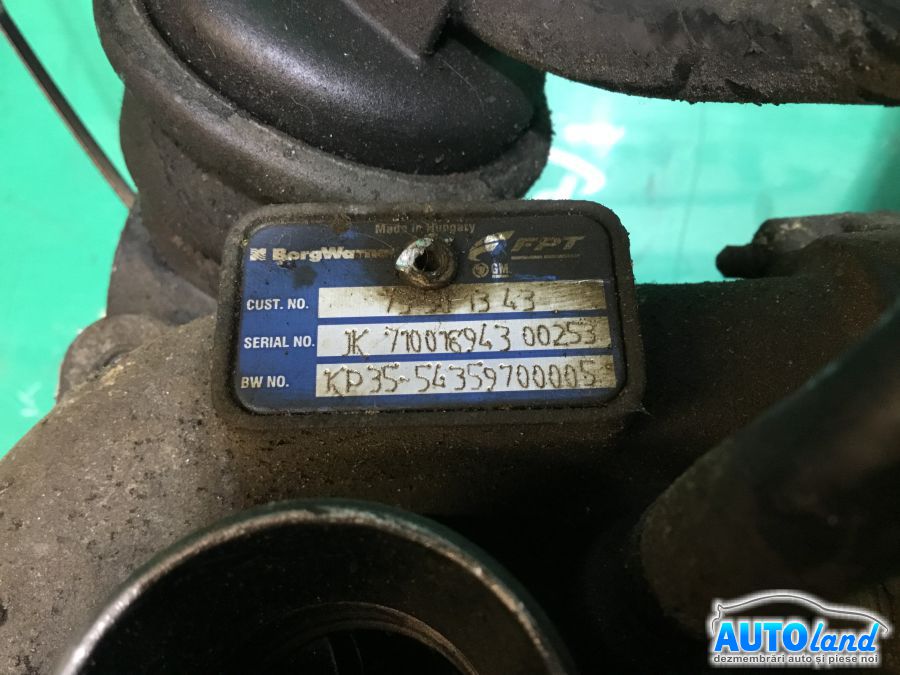 Turbo OPEL CORSA C (F08,F68) 2000-2025 Cod 54359700005