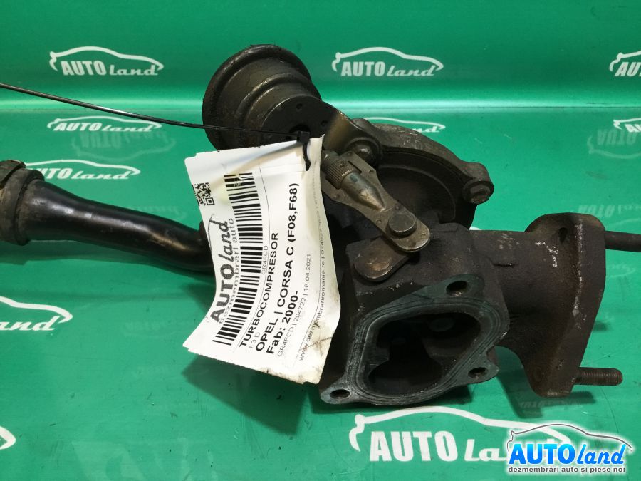 Turbo OPEL CORSA C (F08,F68) 2000-2025 Cod 54359700005