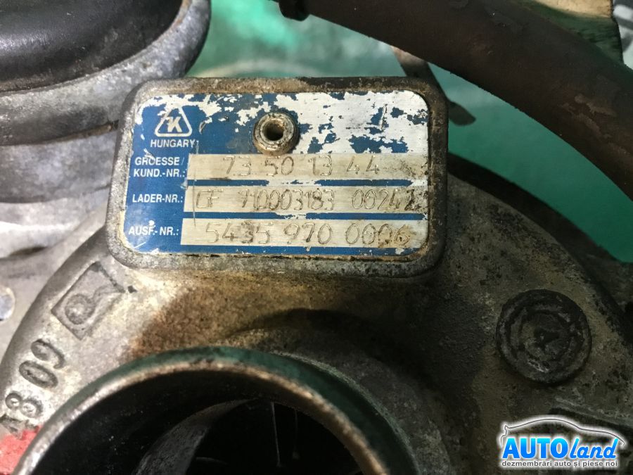 Turbo OPEL CORSA C (F08,F68) 2000-2025 Cod 54359700006