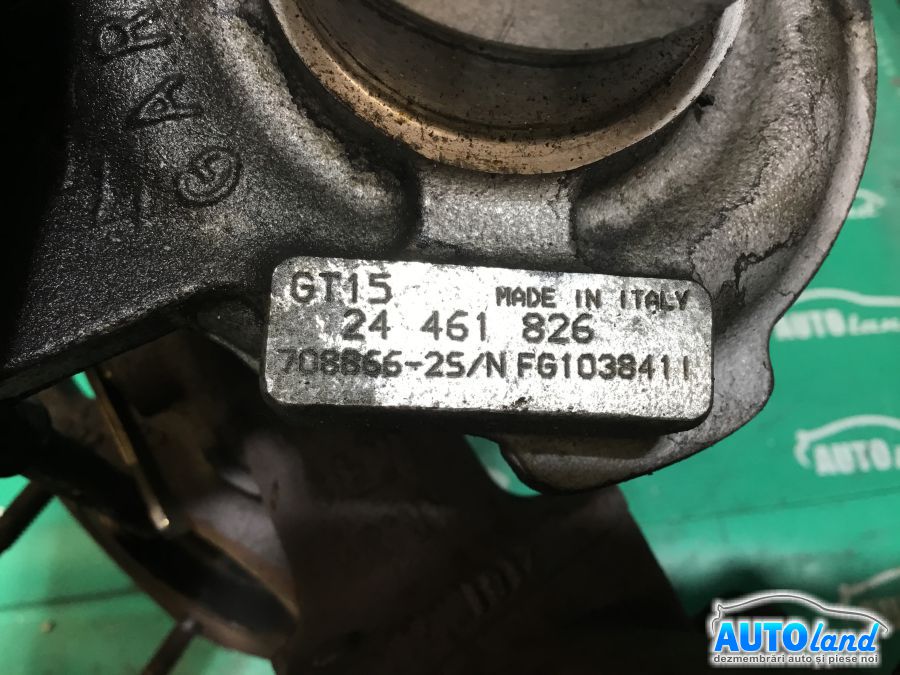 Turbo OPEL VECTRA C 2002-2025 Cod 24461826