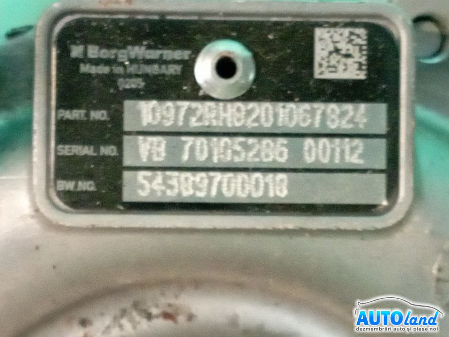 Turbo OPEL VIVARO caroserie (F7) 2001-2025 Cod 54389880018