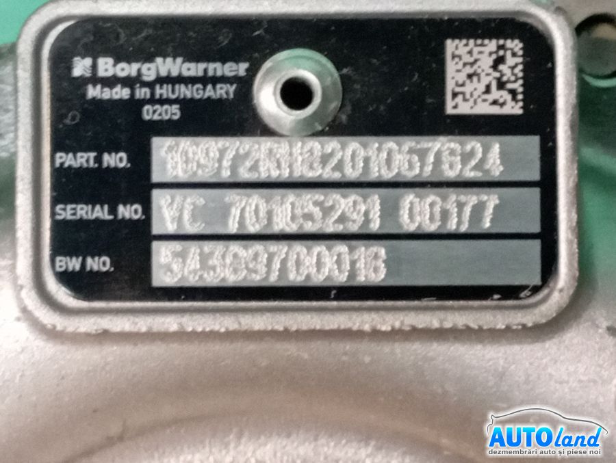 Turbo OPEL VIVARO caroserie (F7) 2001-2025 Cod 54389880018