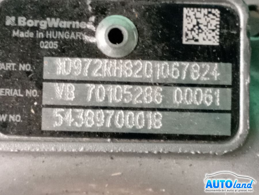 Turbo OPEL VIVARO caroserie (F7) 2001-2025 Cod 54389880018