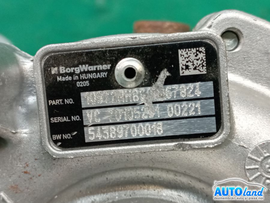 Turbo OPEL VIVARO Combi (J7) 2001-2025 Cod 54389880018