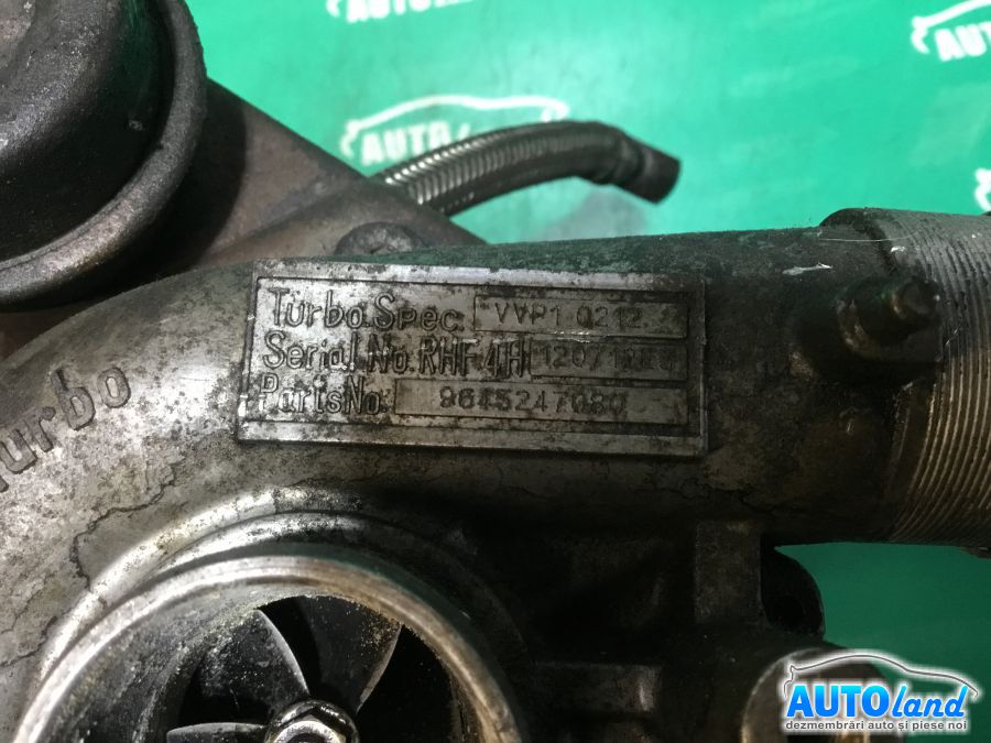 Turbo PEUGEOT 307 (3A/C) 2000-2025 Cod 9645247080