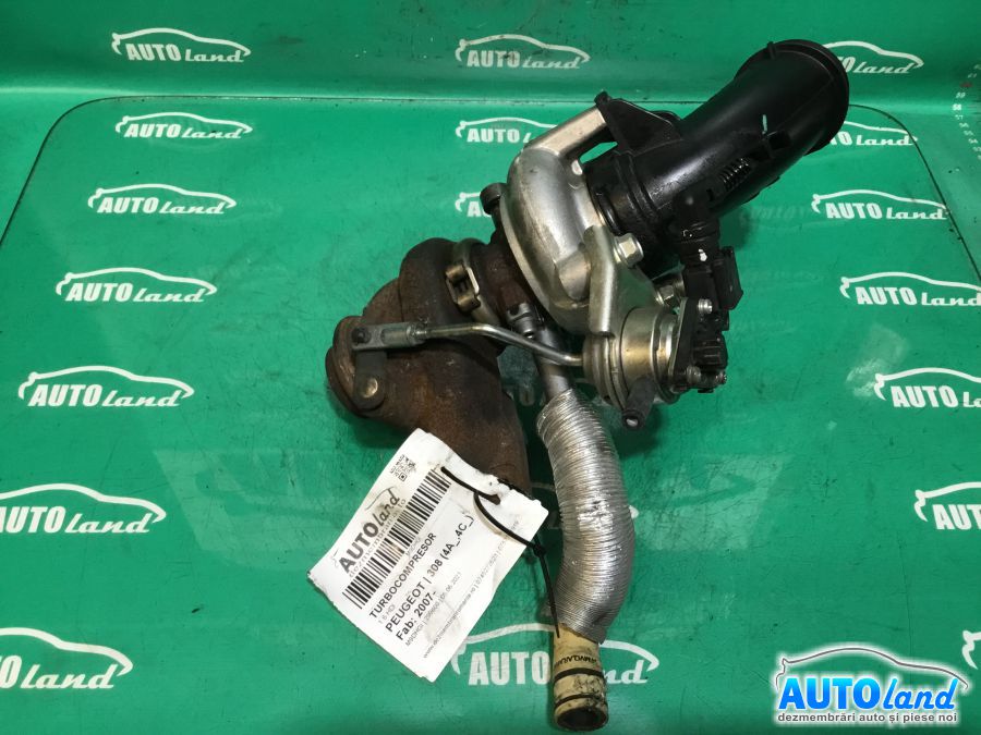 Turbo PEUGEOT 308 (4A_,4C_) 2007-2025 Cod 9673283680