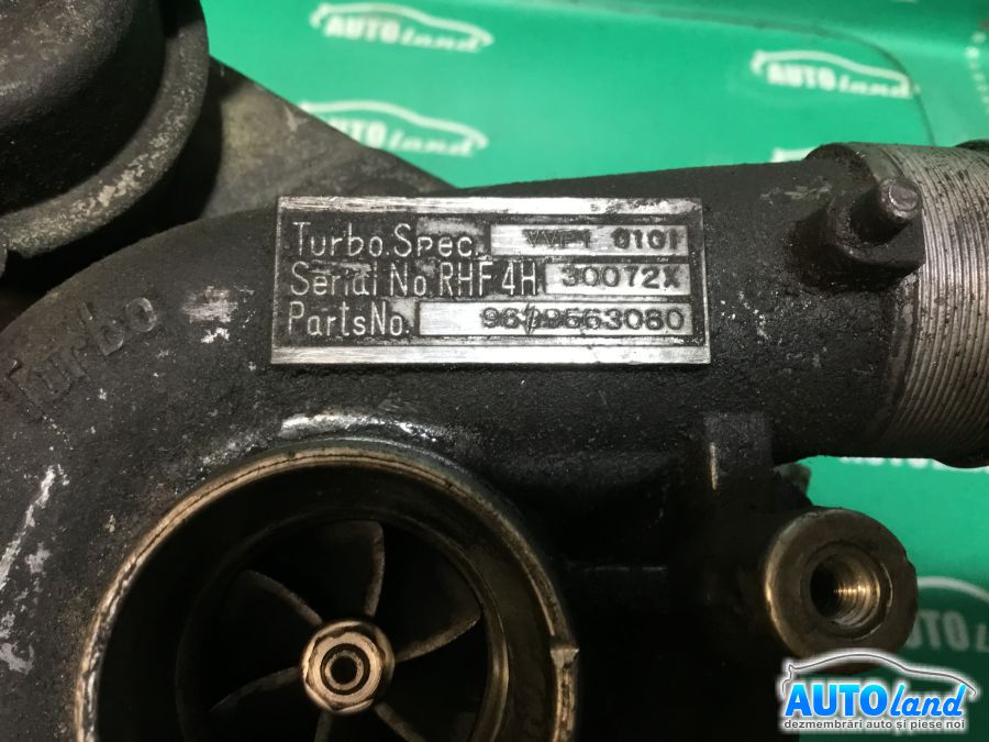 Turbo PEUGEOT 406 (8B) 1995-2004 Cod 9639563080