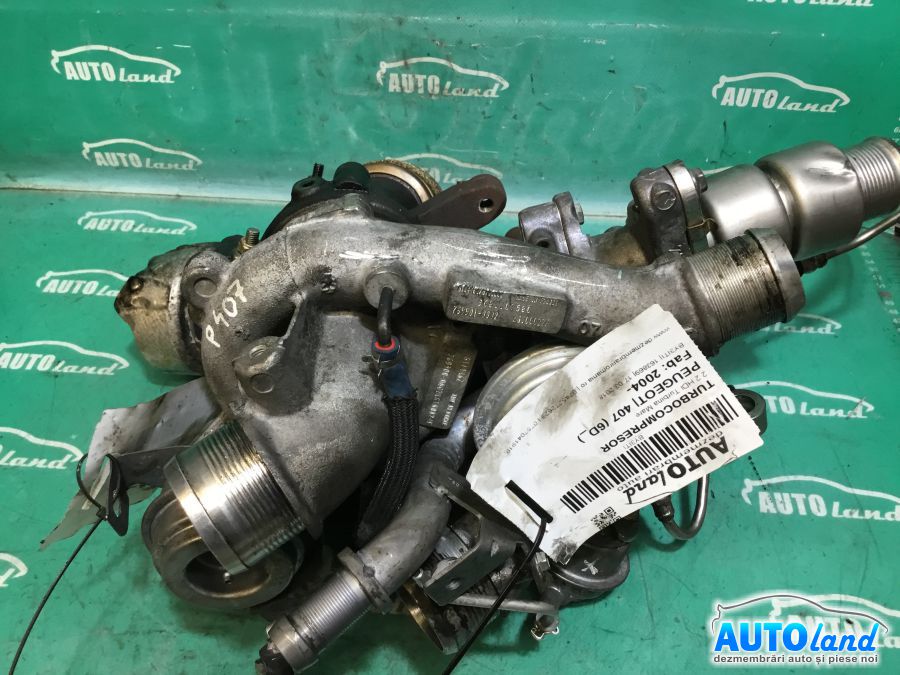 Turbo PEUGEOT 407 (6D_) 2004-2025 Cod 9683107580