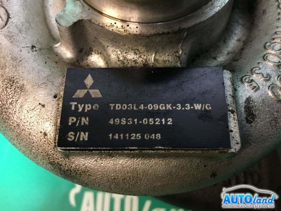 Turbo PEUGEOT BOXER bus 2006-2025 Cod 49S3105212