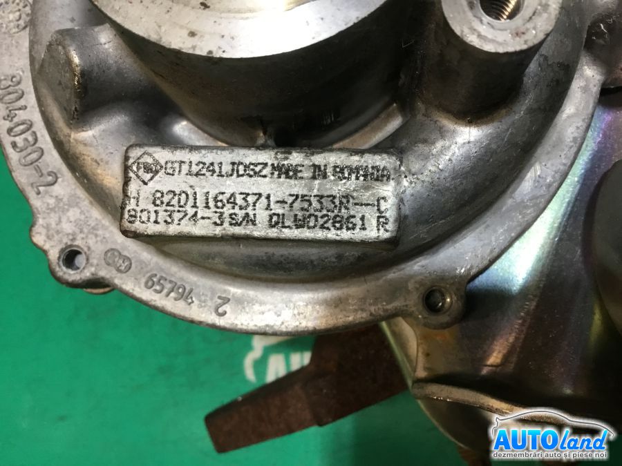 Turbo RENAULT CLIO IV 2012-2025 Cod 8201164371