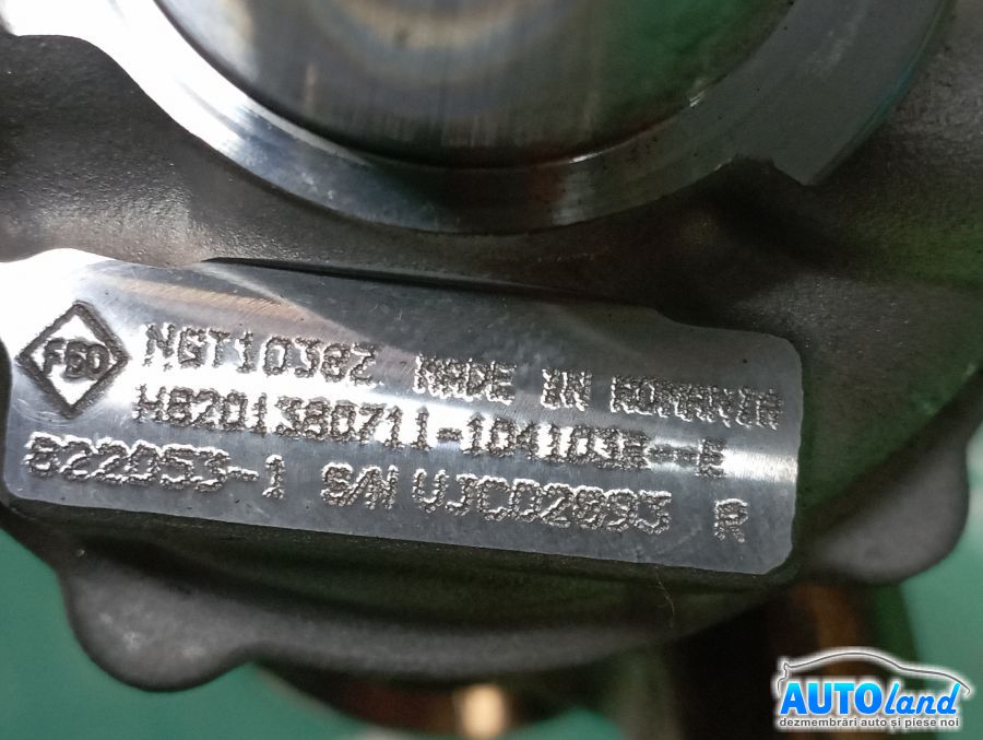 Turbo RENAULT CLIO IV 2012-2025 Cod 8201380711