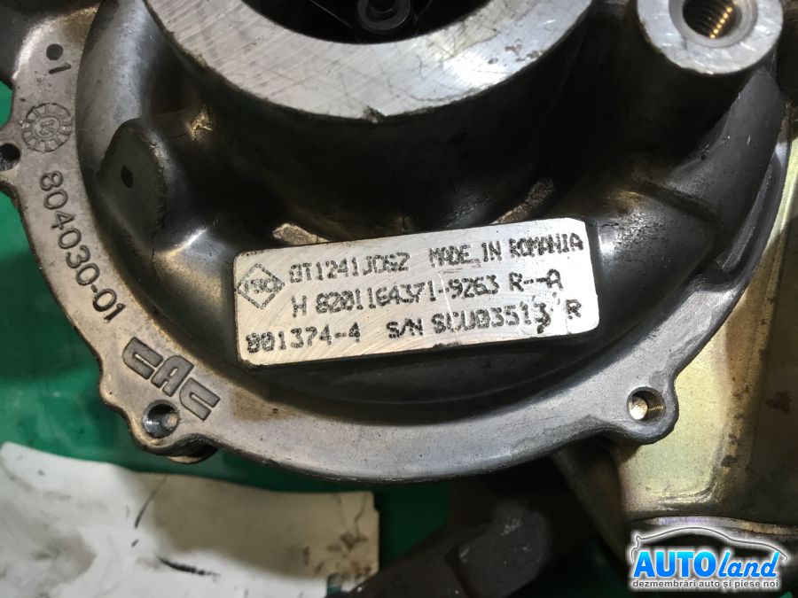 Turbo RENAULT KANGOO (KW0/1_) 2008-2025 Cod 8201164371