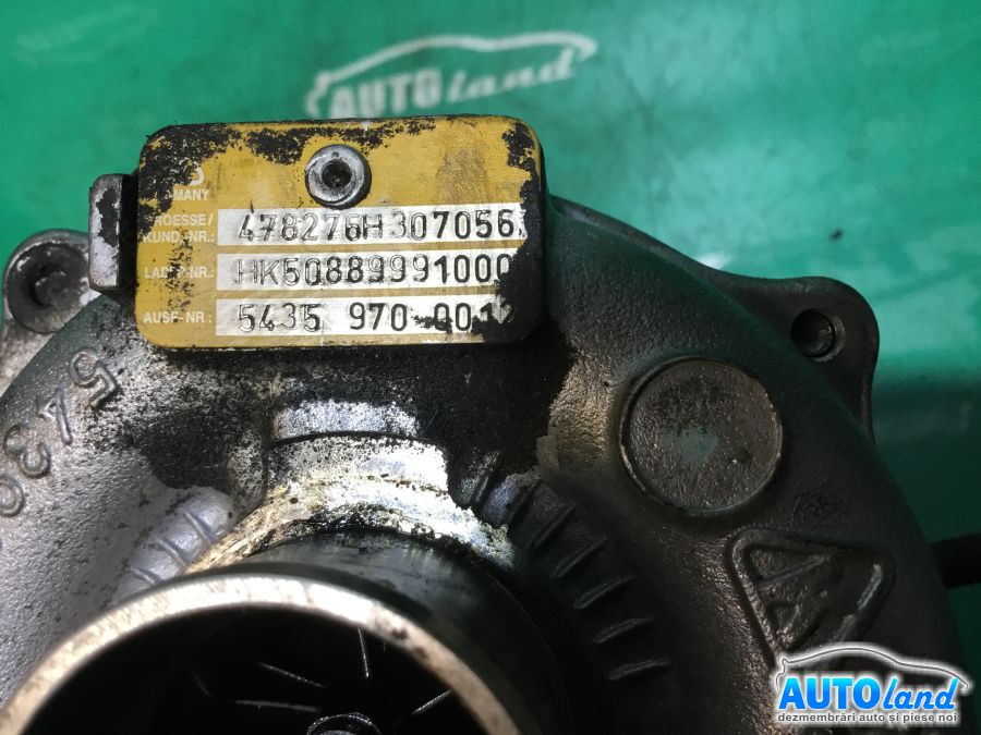 Turbo RENAULT MEGANE II (BM0/1_,CM0/1_) 2002-2025 Cod 5435970001