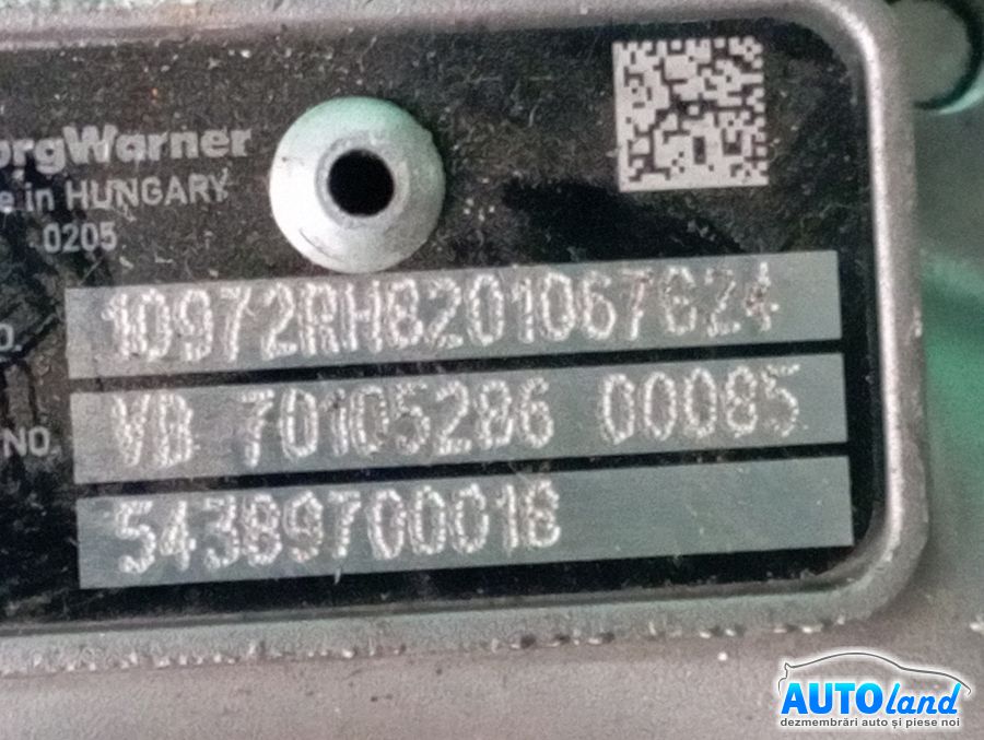 Turbo RENAULT MEGANE III Hatchback (BZ0/1_) 2008-2025 Cod 54389880018