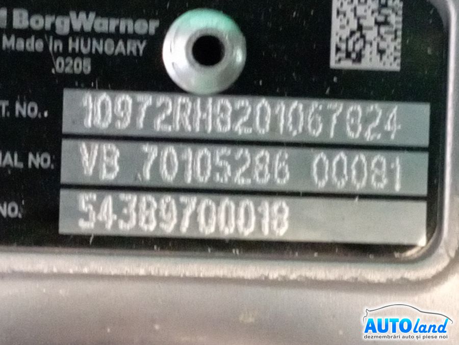 Turbo RENAULT MEGANE III Hatchback (BZ0/1_) 2008-2026 Cod 54389880018