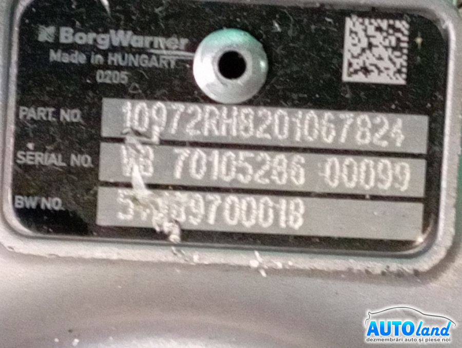 Turbo RENAULT MEGANE III Hatchback (BZ0/1_) 2008-2025 Cod 54389880018