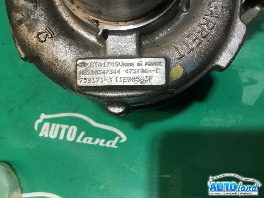 Turbo RENAULT SCENIC III (JZ0/1_) 2009-2025 Cod 8200347344