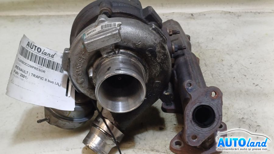 Turbo RENAULT TRAFIC II bus (JL) 2001-2025 Cod 8200347344