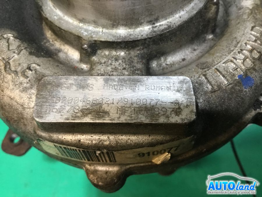 Turbo RENAULT TRAFIC II bus (JL) 2001-2025 Cod 8200466021