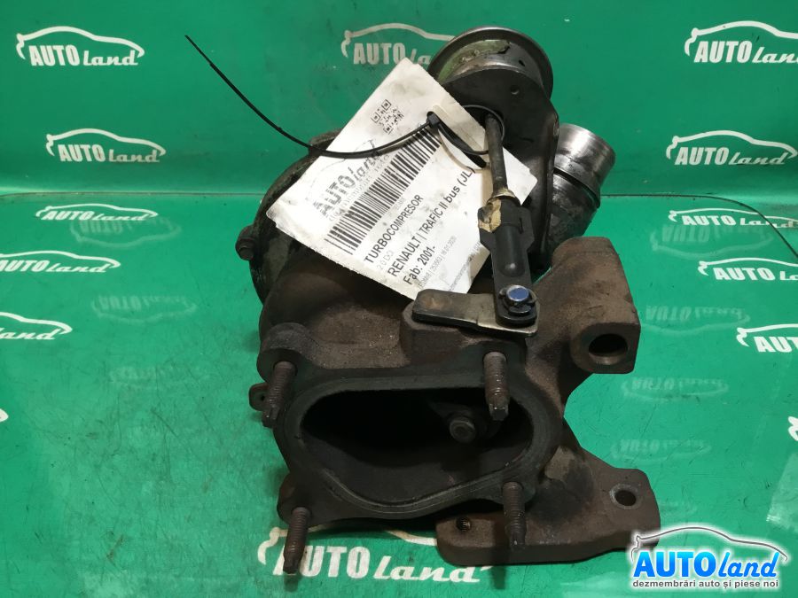 Turbo RENAULT TRAFIC II bus (JL) 2001-2025 Cod 8200466021