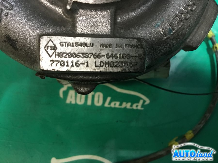 Turbo RENAULT TRAFIC II bus (JL) 2001-2025 Cod 8200638766