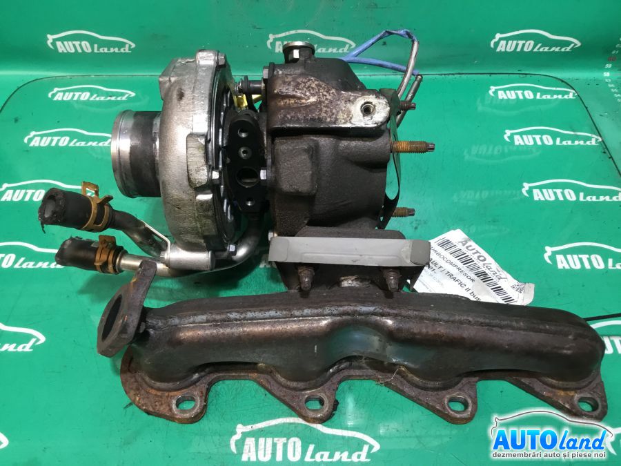 Turbo RENAULT TRAFIC II bus (JL) 2001-2025 Cod 8200638766