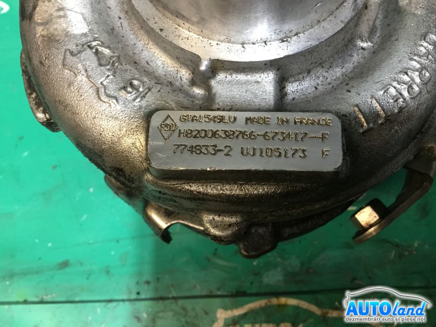 Turbo RENAULT TRAFIC II Van (FL) 2001-2025 Cod 8200638766