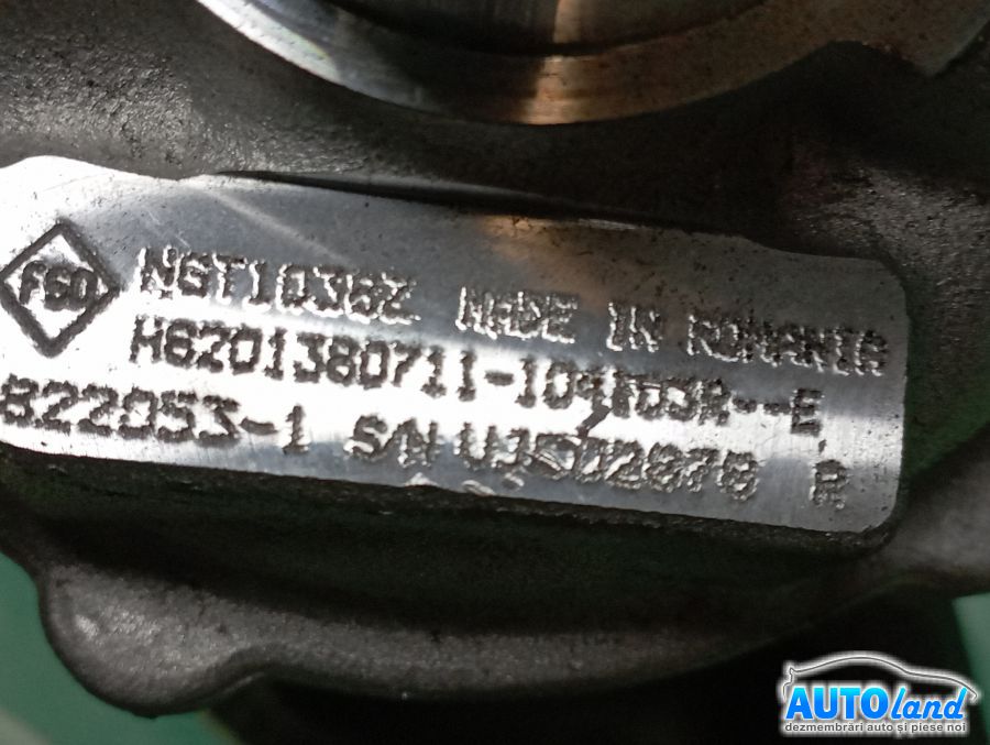 Turbo RENAULT TWINGO (CN0_) 2007-2025 Cod 8201380711