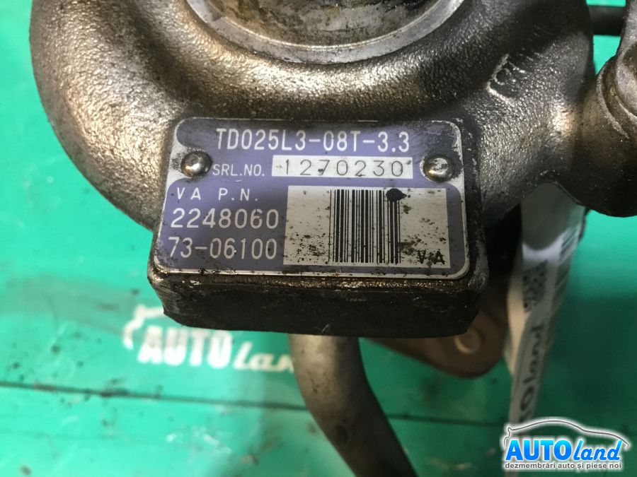 Turbo ROVER 75 (RJ) 1999-2025 Cod 7306100