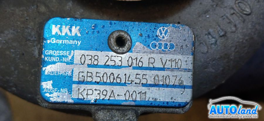 Turbo SKODA OCTAVIA (1Z3) 2004-2025 Cod 038253016R
