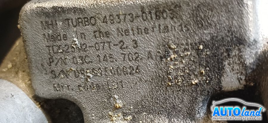 Turbo SKODA YETI (5L) 2009-2025 Cod 03C145702A